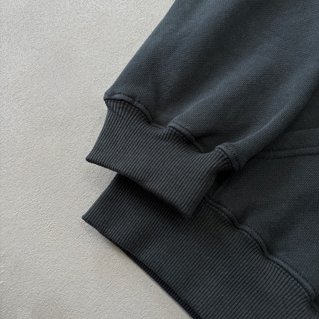 Christian Louboutin ¥298 EE Basic Zip Up Hoodie Grey/White (FW24) - Image 8