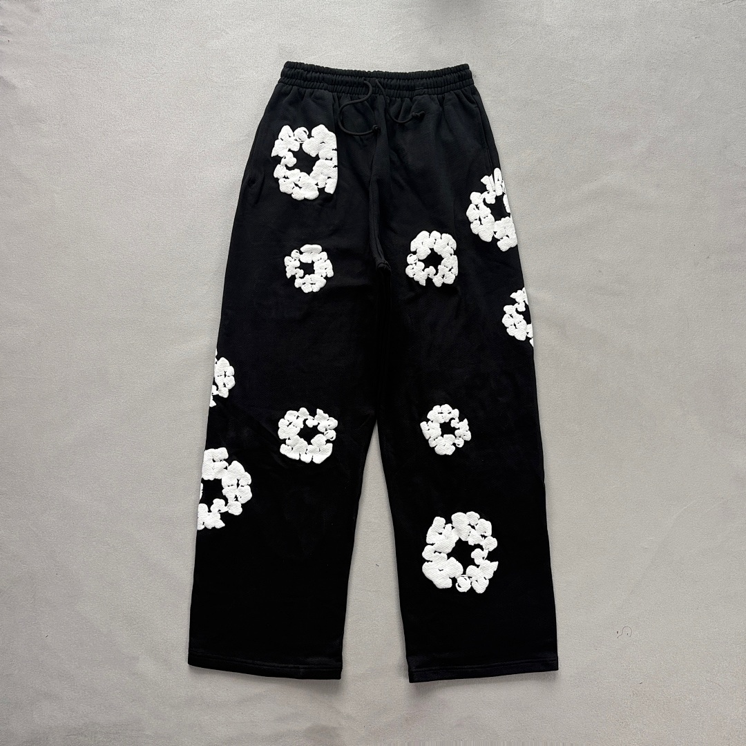 Unbranded ¥268 New Cotton Wreath BaggySweatpants Denim Tears - Image 11