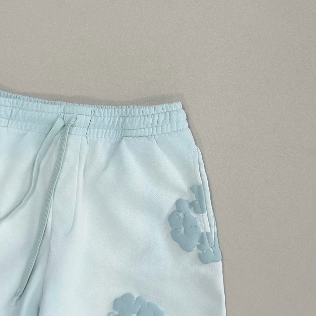 Unbranded ¥228 Denim Tears Mono Cotton Wreath Sweat Shorts - Image 7
