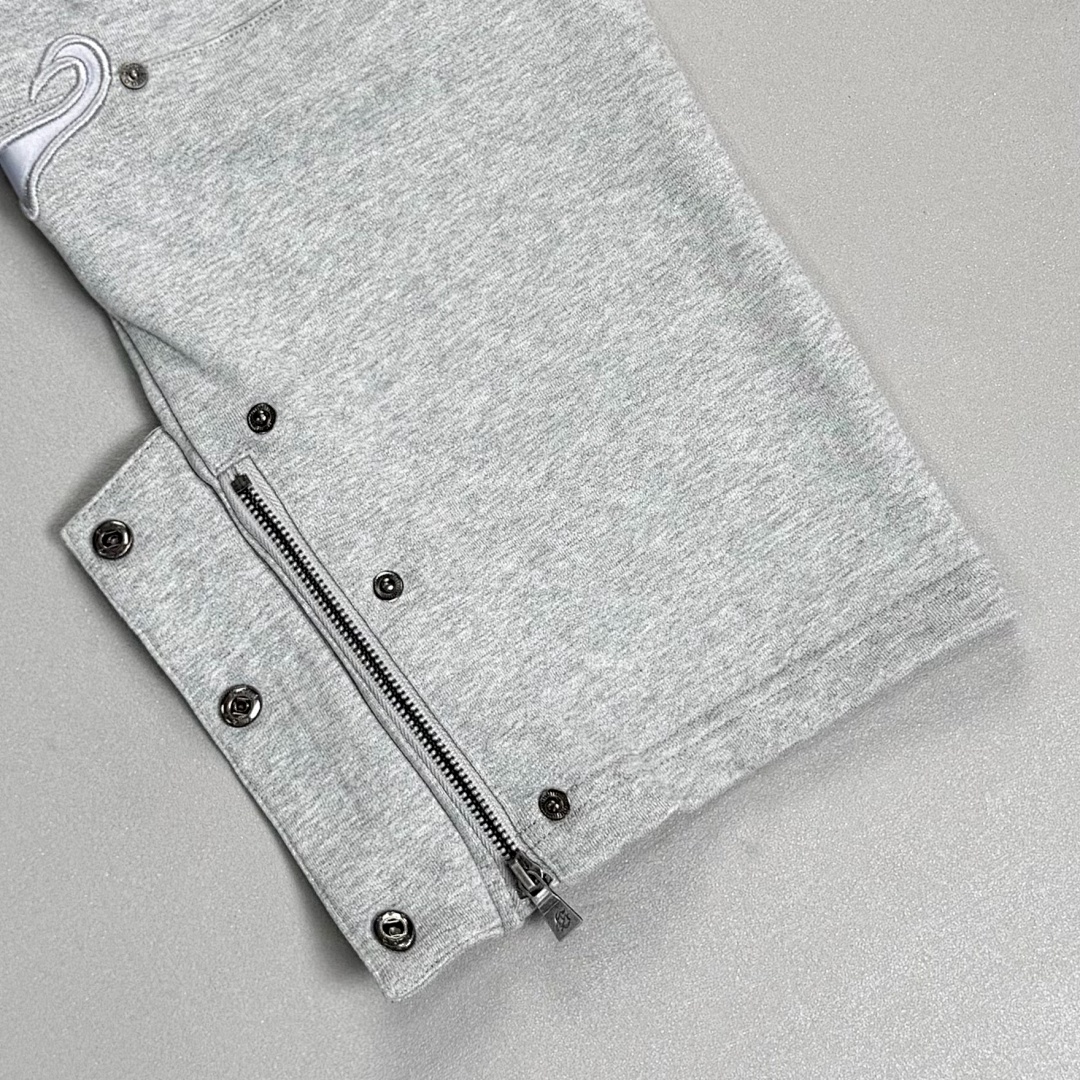 Godspeed ¥298 OG Logo Sweatsuit V2 Godspeed (Grey/Silver Satin) - Image 33