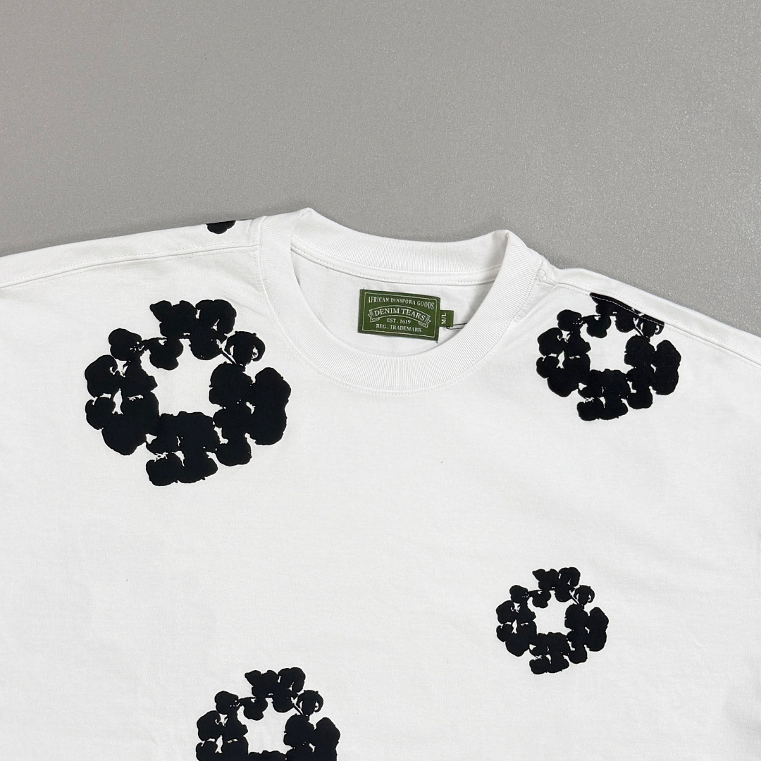 Unbranded ¥128 SS26 Cotton Wreath Tall Tee - Image 24