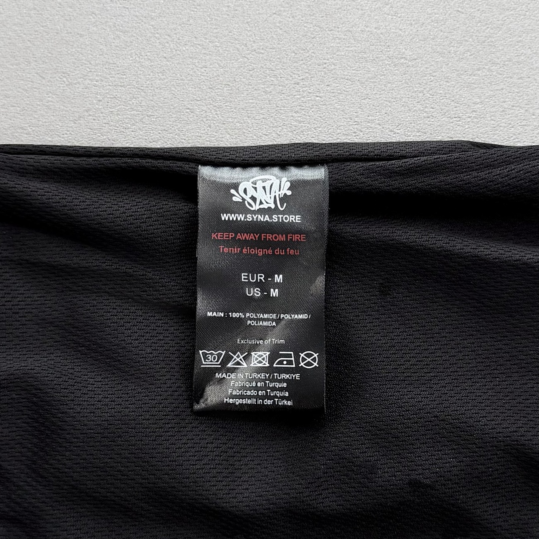 Syna World ¥320 SYNA TRACKSUIT-BLACK (BLACK ROSE) - Image 27