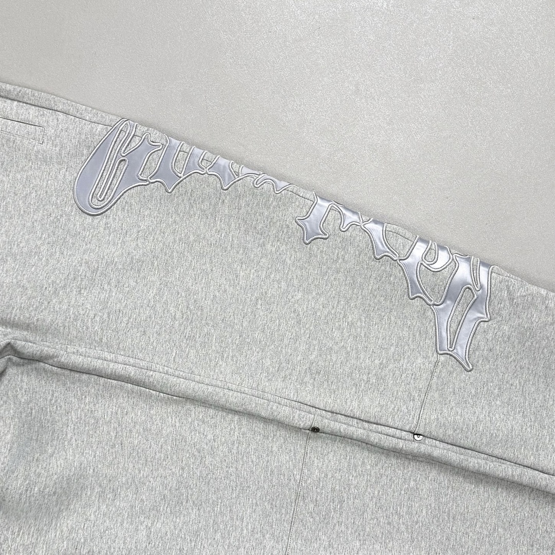 Godspeed ¥298 OG Logo Sweatsuit V2 Godspeed (Grey/Silver Satin) - Image 28