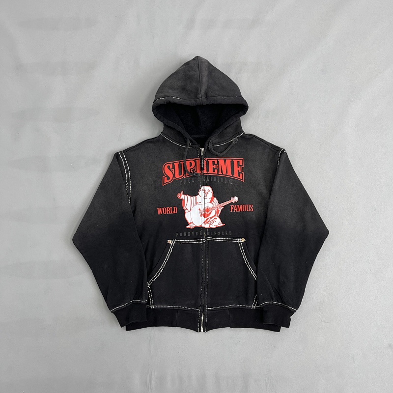 Bape ¥388 Supreme Zip Hooide