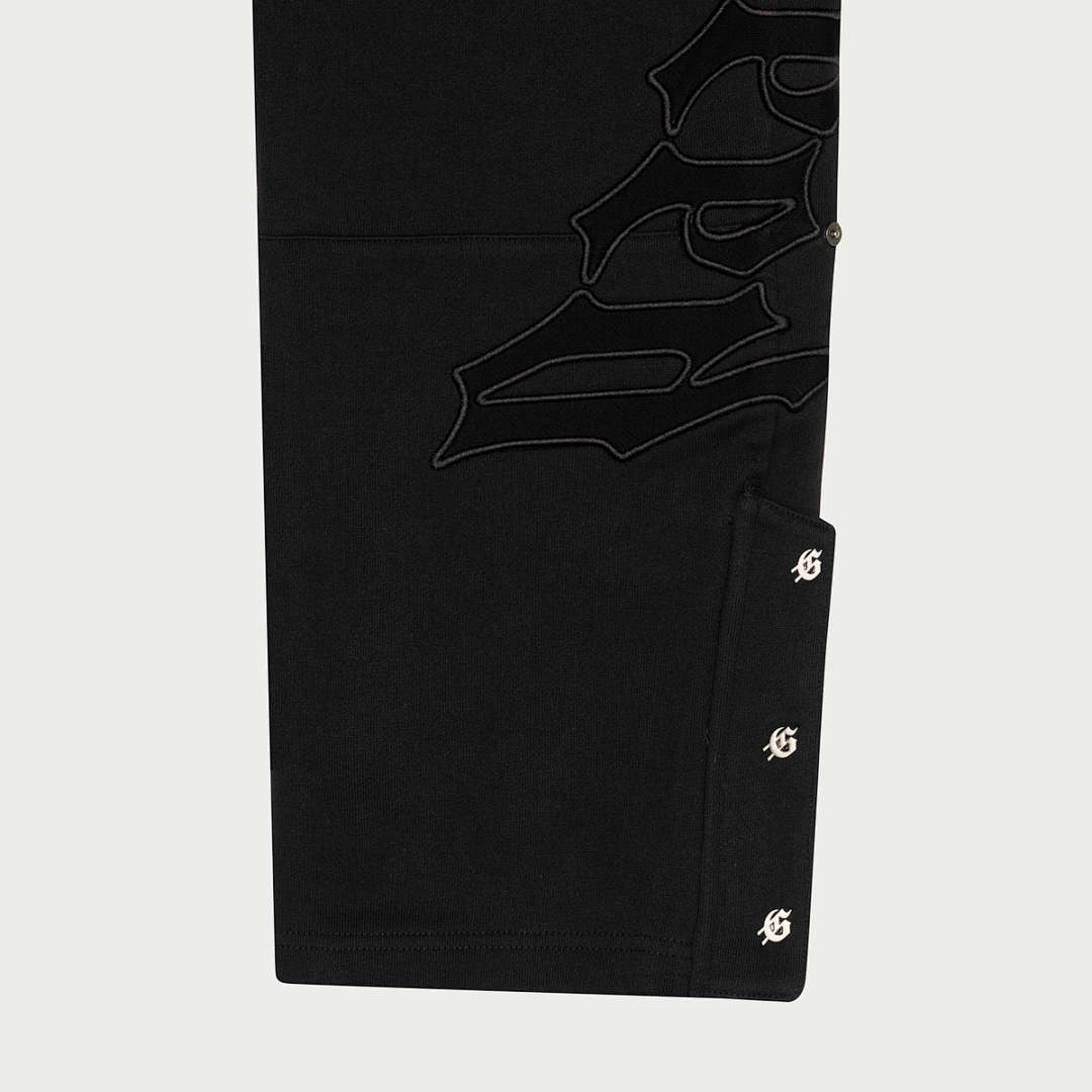 Godspeed ¥298 OG LOGO SWEATSUIT V2 Godspeed (Double Black) - Image 39