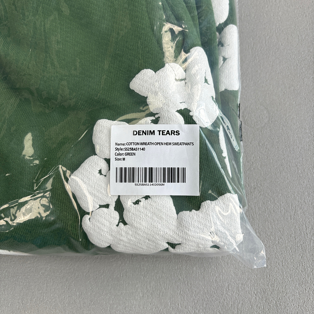 Unbranded ¥268 New Cotton Wreath BaggySweatpants Denim Tears - Image 61