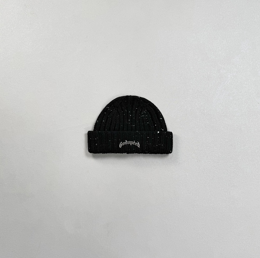 Godspeed ¥98 God Speed Og Logo Emblem Beanie (OREO) - Image 5