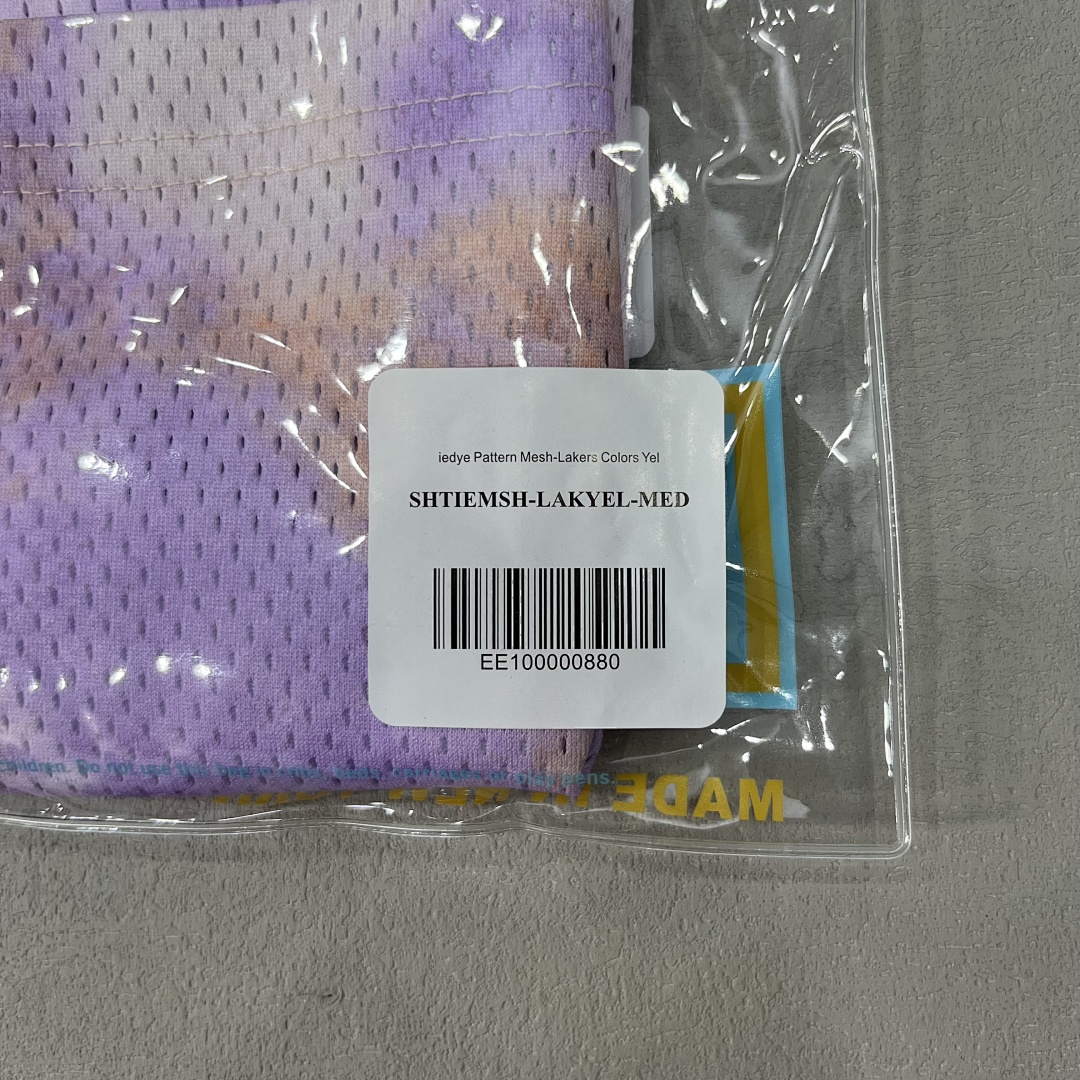 Eric Emanuel ¥98 EE Basic Short (Lavender Tie Dye/Blue) - Image 2