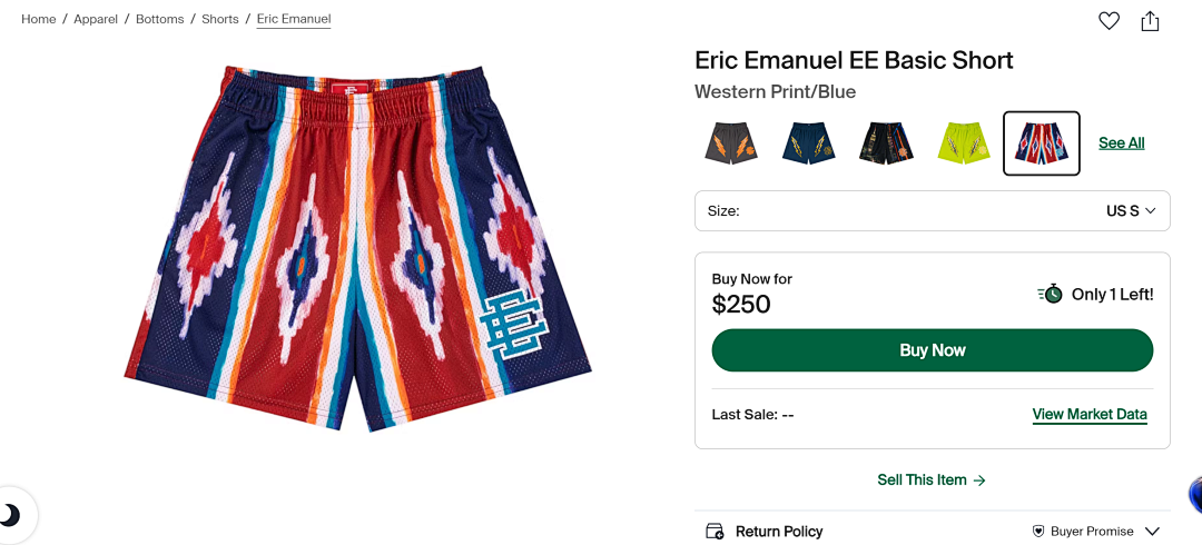 Eric Emanuel ¥98 Eric Emanuel Short Western - Image 5