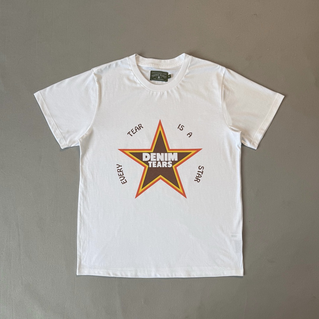 Unbranded ¥98 Denim Tears Every Tear Is A Star Tee, photo 1