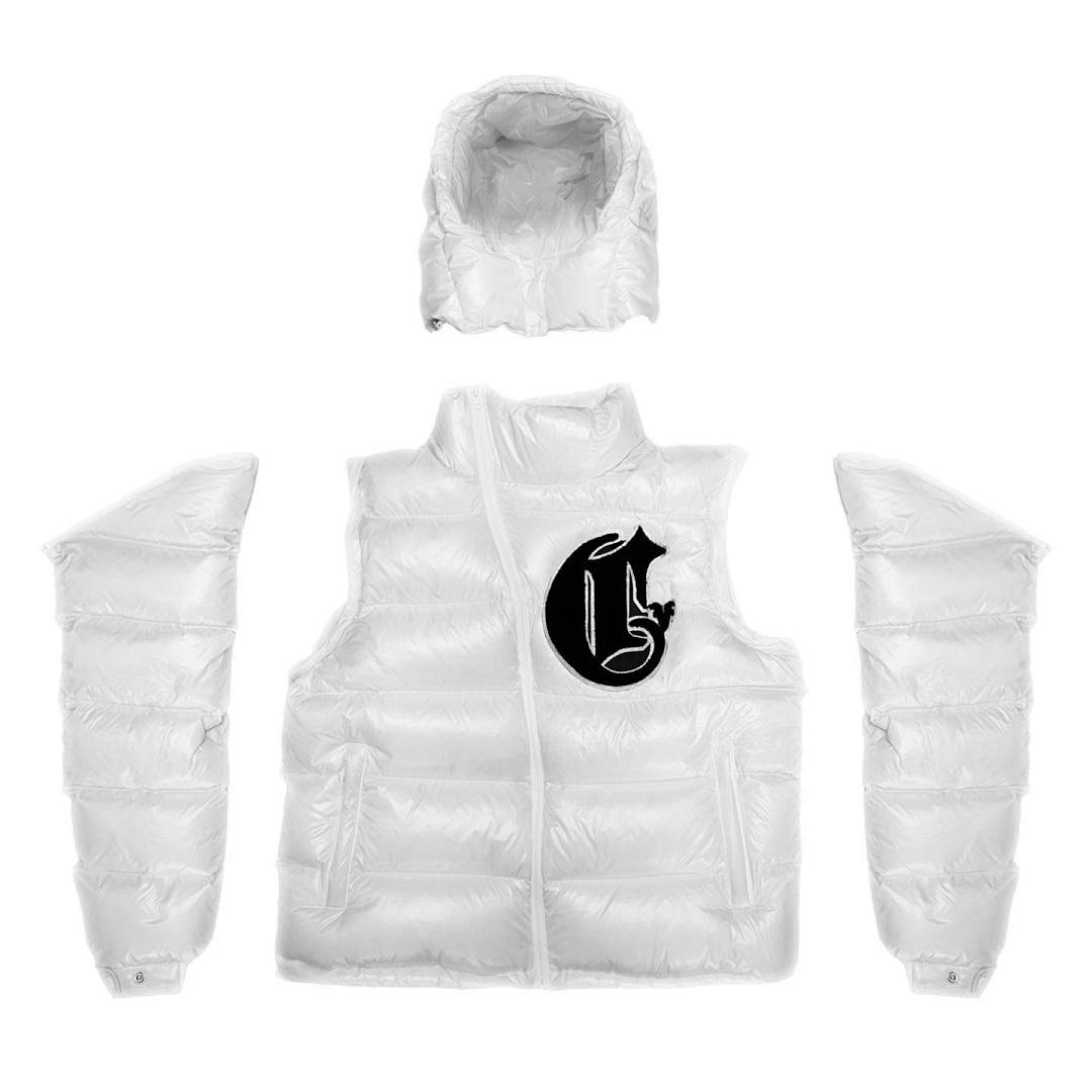Gallery Dept ¥488 Corvidae Shiny White V2 Puffer Jacket - Image 23