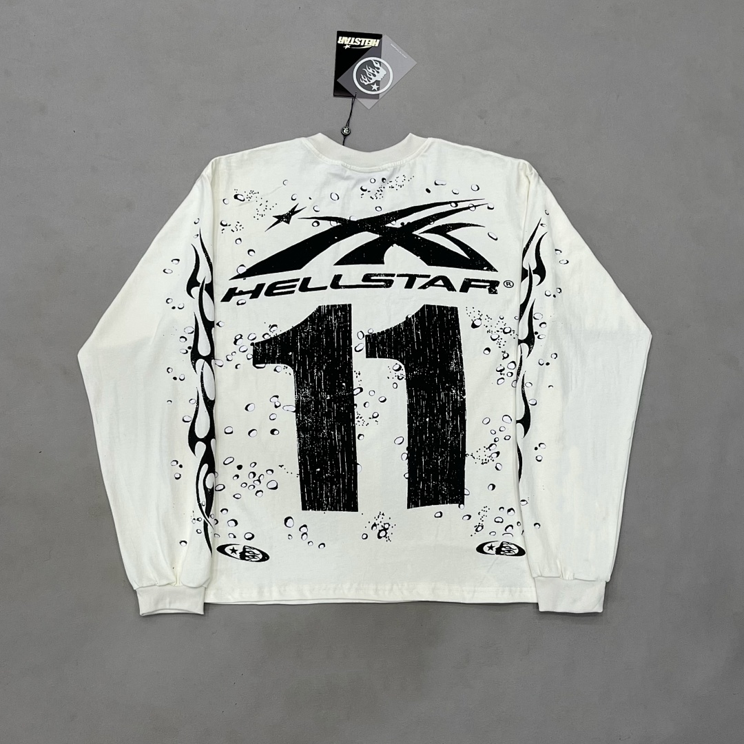Hellstar ¥180 HELLSTAR MOTO “11” LONG SLEEVE - Image 3