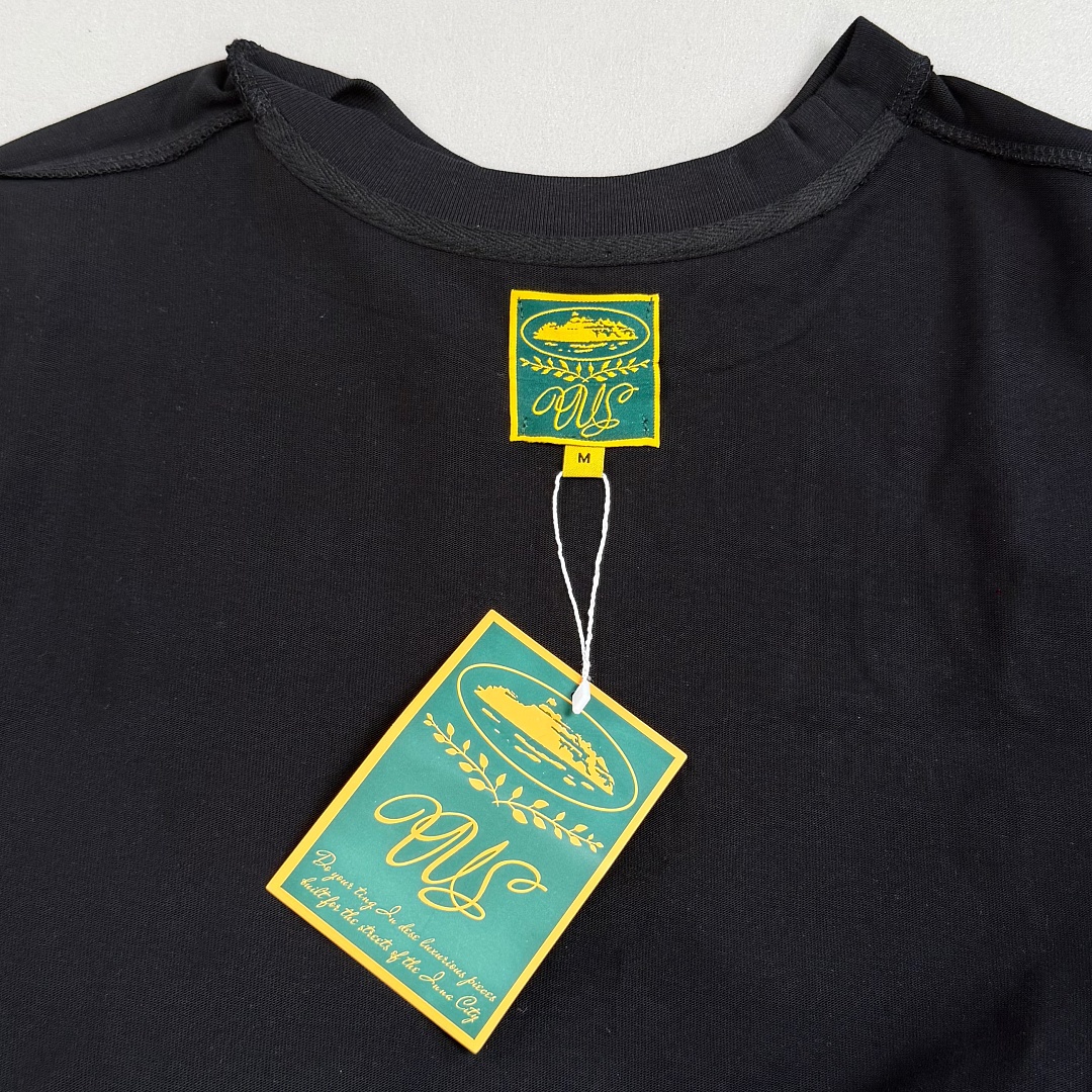 Corteiz ¥118 Corteiz Royale Heavyweight LS Tee ('Black') - Image 7