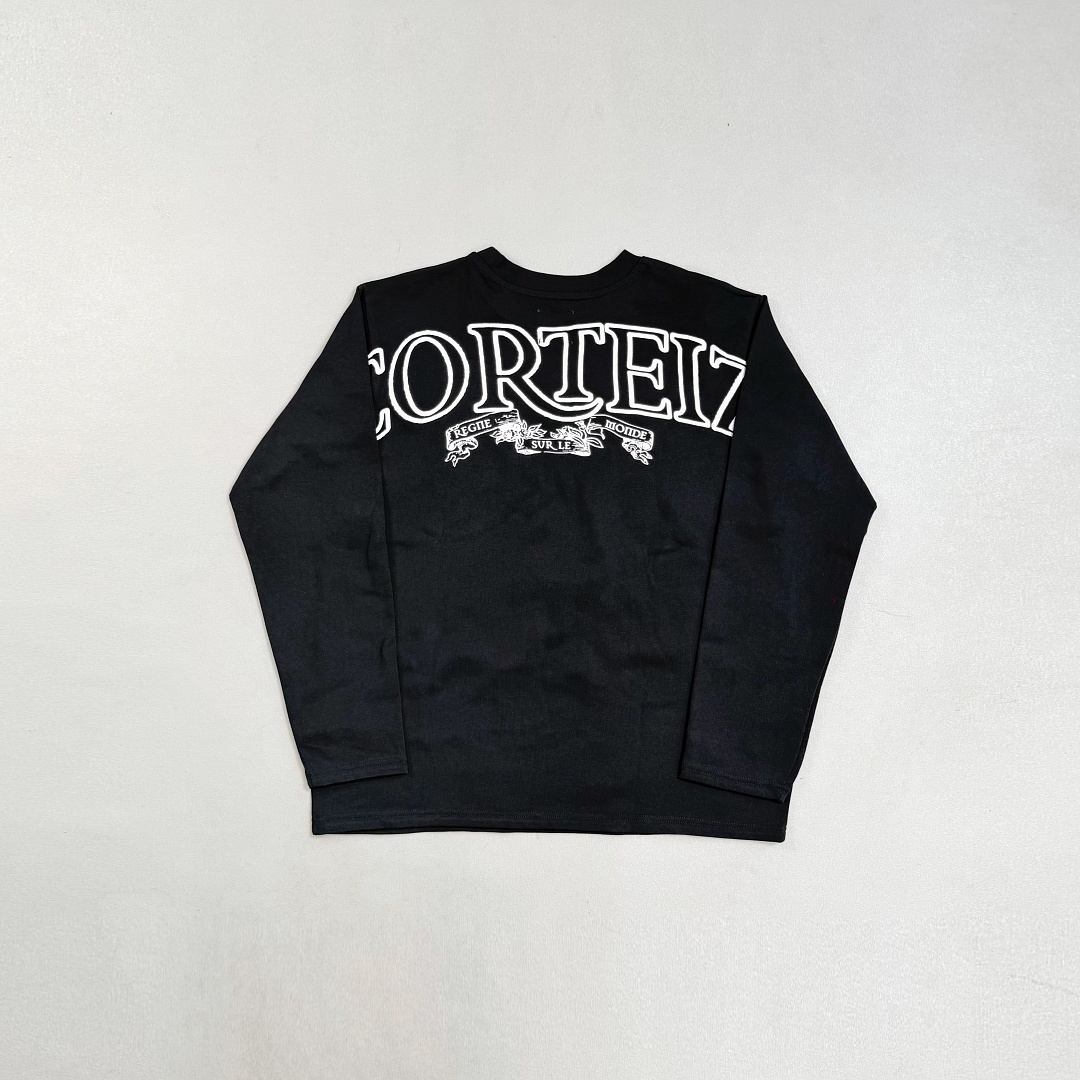 Corteiz ¥118 Corteiz Royale Heavyweight LS Tee ('Black')