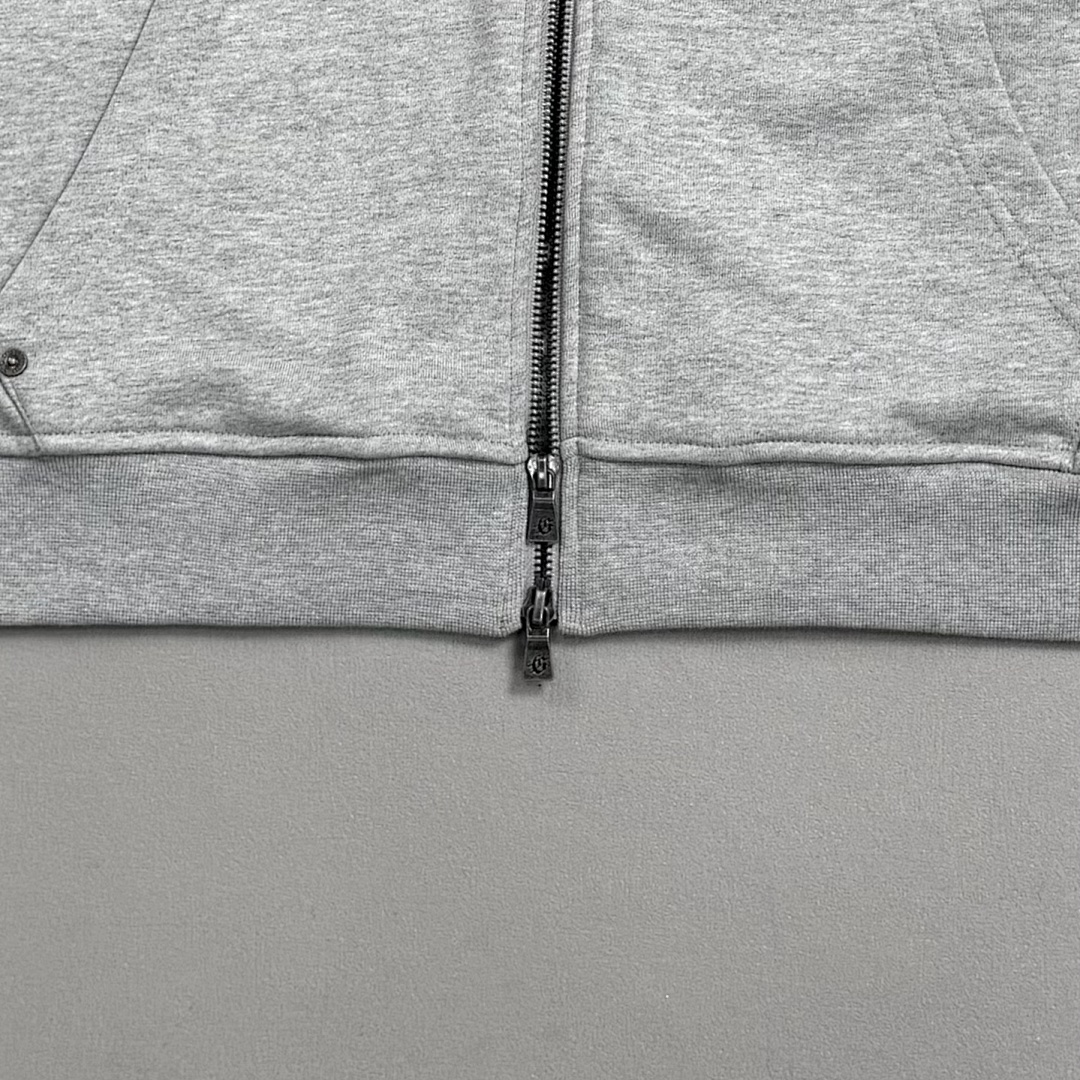 Godspeed ¥298 OG Logo Sweatsuit V2 Godspeed (Grey/Silver Satin) - Image 15