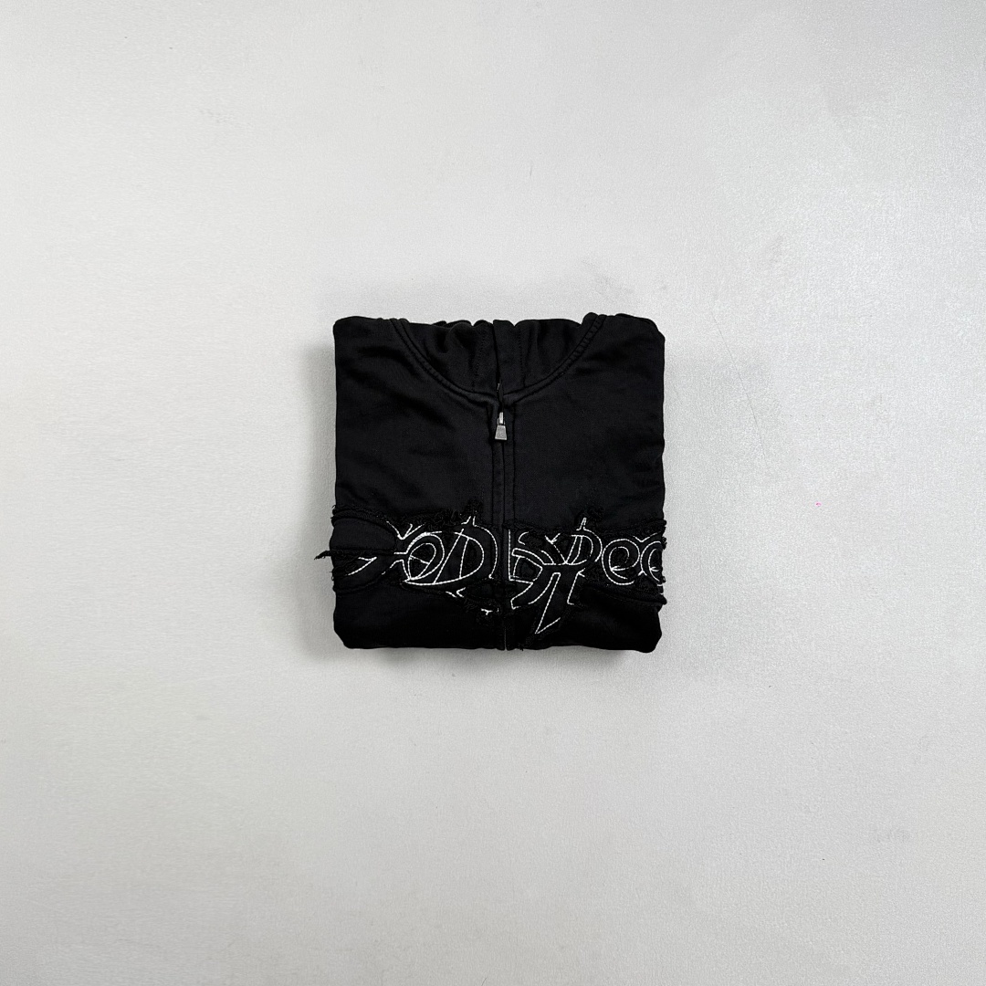 Godspeed ¥298 Godspeed Raw Import Sweatsuit ('Black') - Image 15