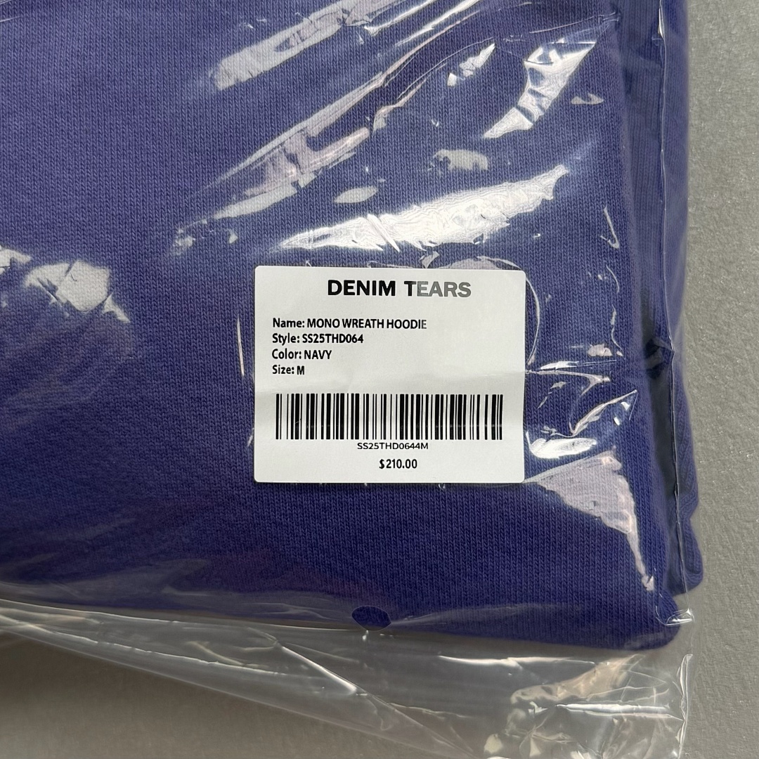 Unbranded ¥298 Denim Tears Mono Cotton Wreath Hoodie - Image 26