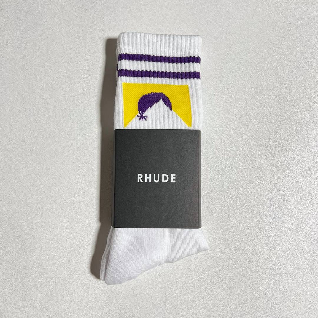 Accessiories VINTAGE RHUDE Moutain 1:1 Towel Socks - Image 14