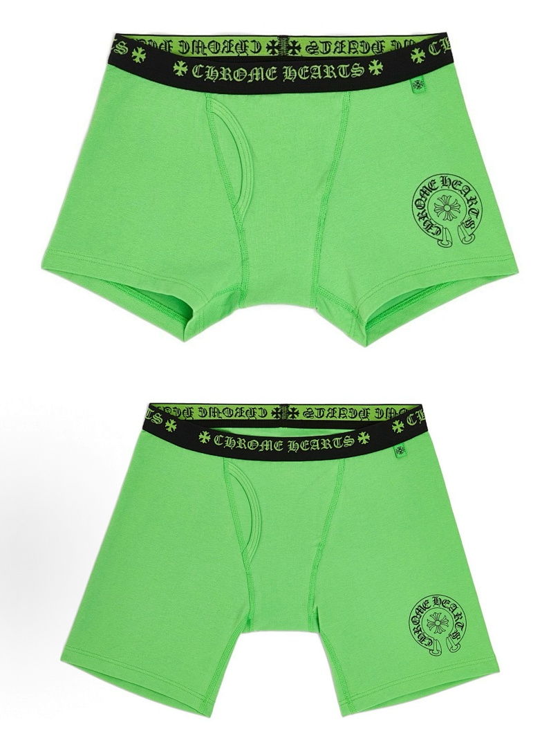 Chanel CHR HEARTS New Underwear Boxer Brief GREEN Long & Short ——Perfect Quality - Image 15