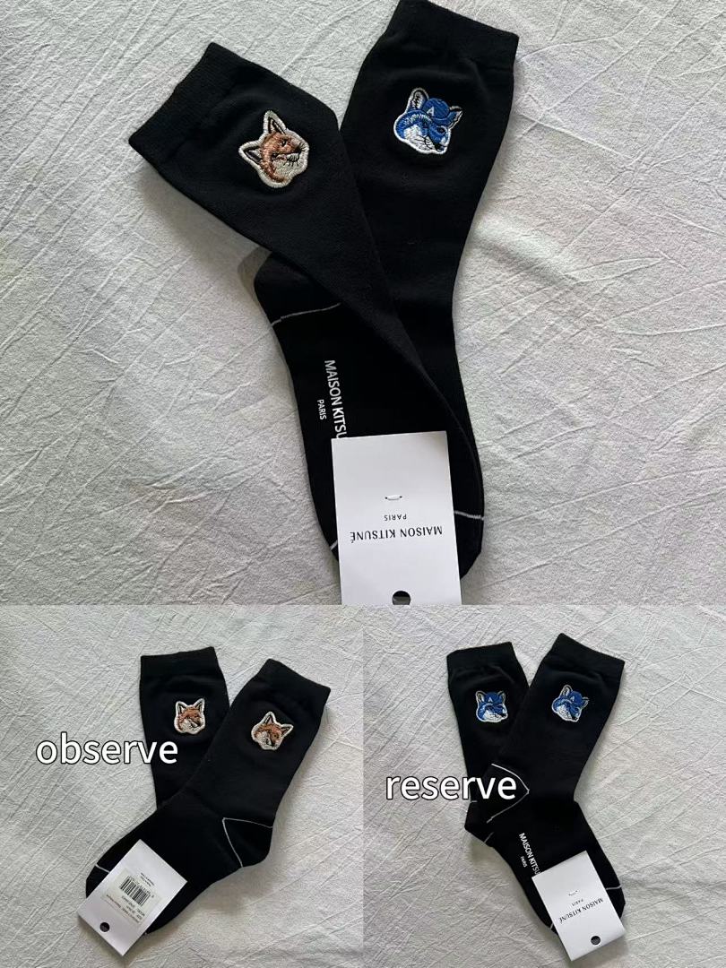 Accessiories Maison Kitsune Socks - Image 3