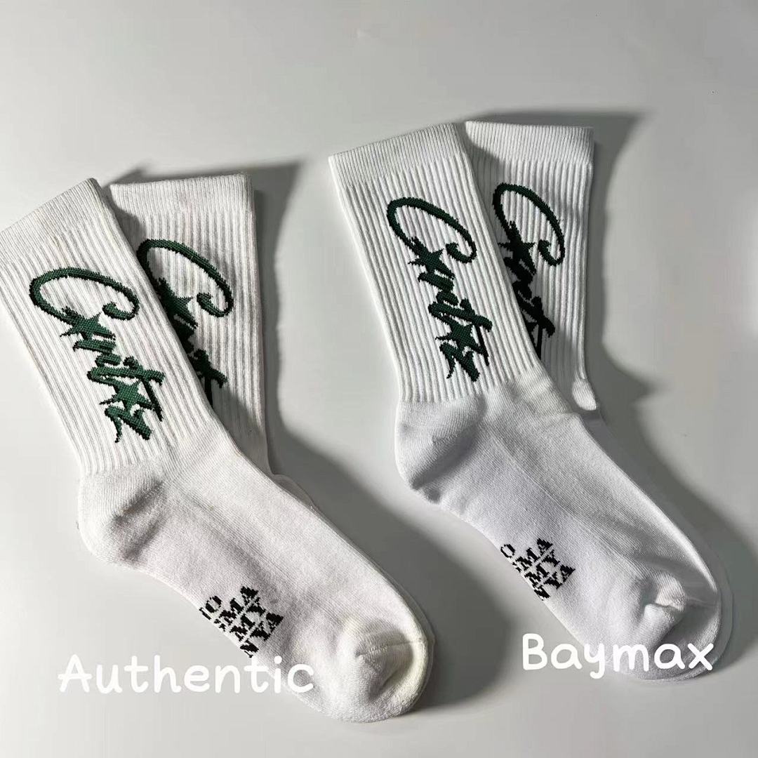Accessiories 1:1 Coreteiz Green Star Towel Socks - Image 6