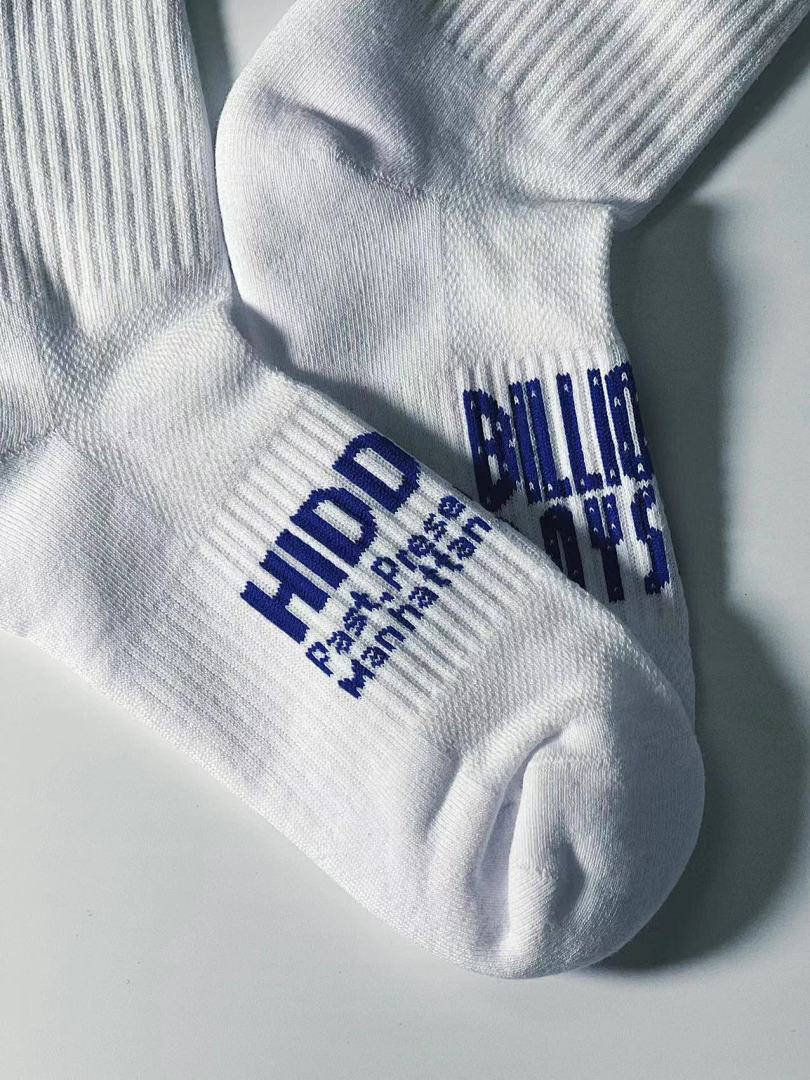 Accessiories 1: 1 Billionaire Boys Club × HIDDEN Blue Socks————Unique Correct Version - Image 12