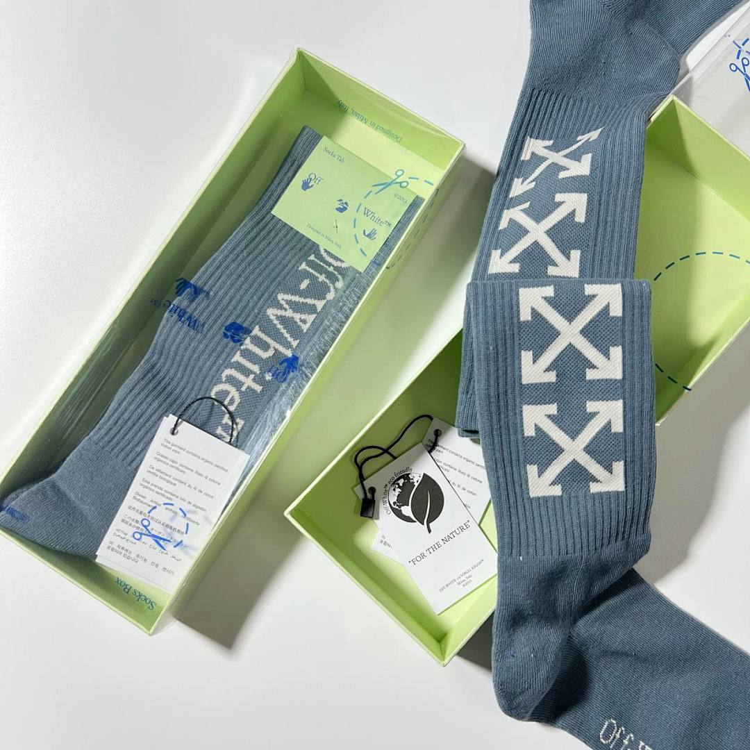 Accessiories OFF WHITE 2023 NEW SOCKS 1: 1 - Image 7