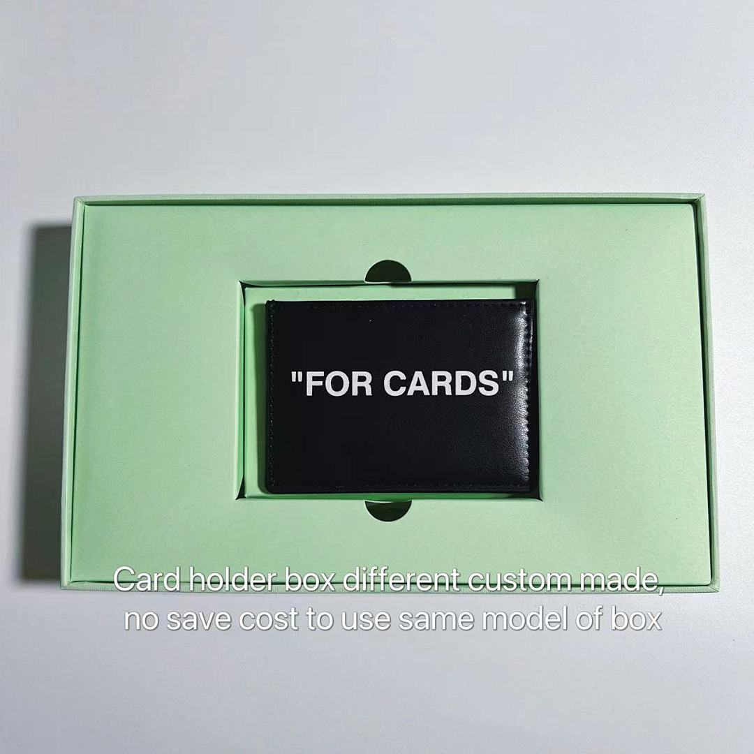 bag/homeware/accessories 1:1 OFF WHITE “FOR MONEY”Wallet Top Grain (Real Leather) - Image 6