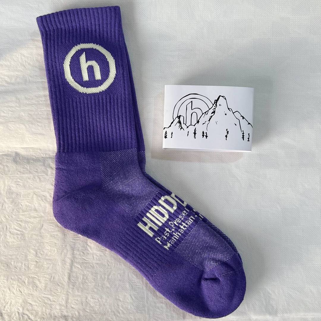 Accessiories 1:1 Hidden Purple Socks Towel Bottom - Image 5