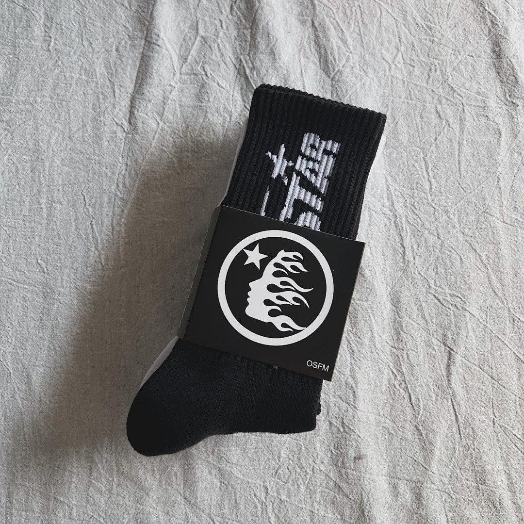 Accessiories Hellstar Black/White 2 Pacs A Set Socks - Image 14