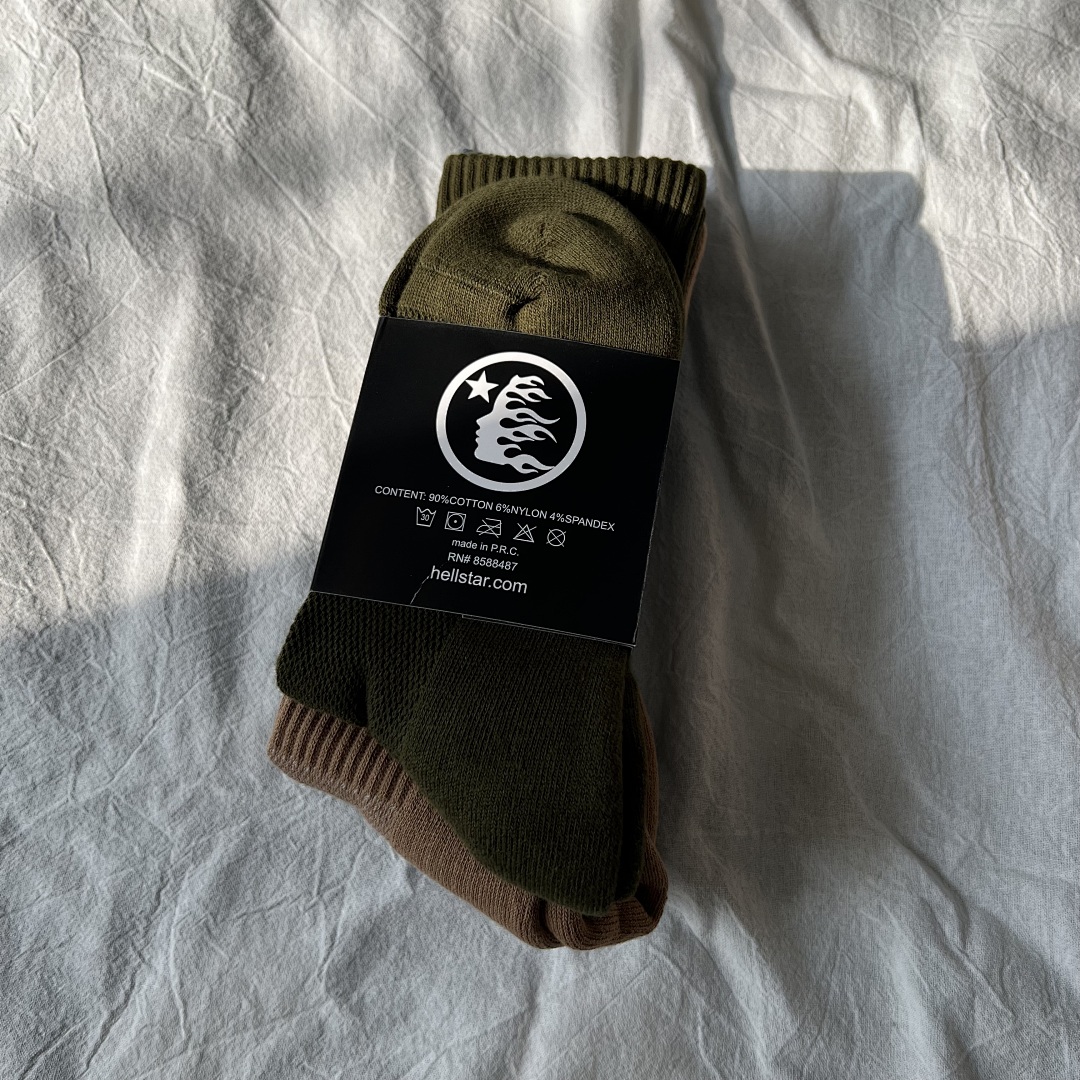 Accessiories Hellstar Colorful 3 Pacs A Set Socks With Orianigal Packaing - Image 4