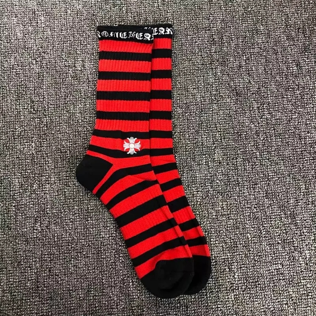 Chanel Chrome Hearts Stripe Socks - Image 12