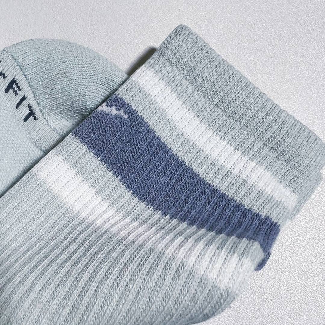 Accessiories N*K 2023 Striped 3 Fleece Sole Socks Paris A Set - Image 9