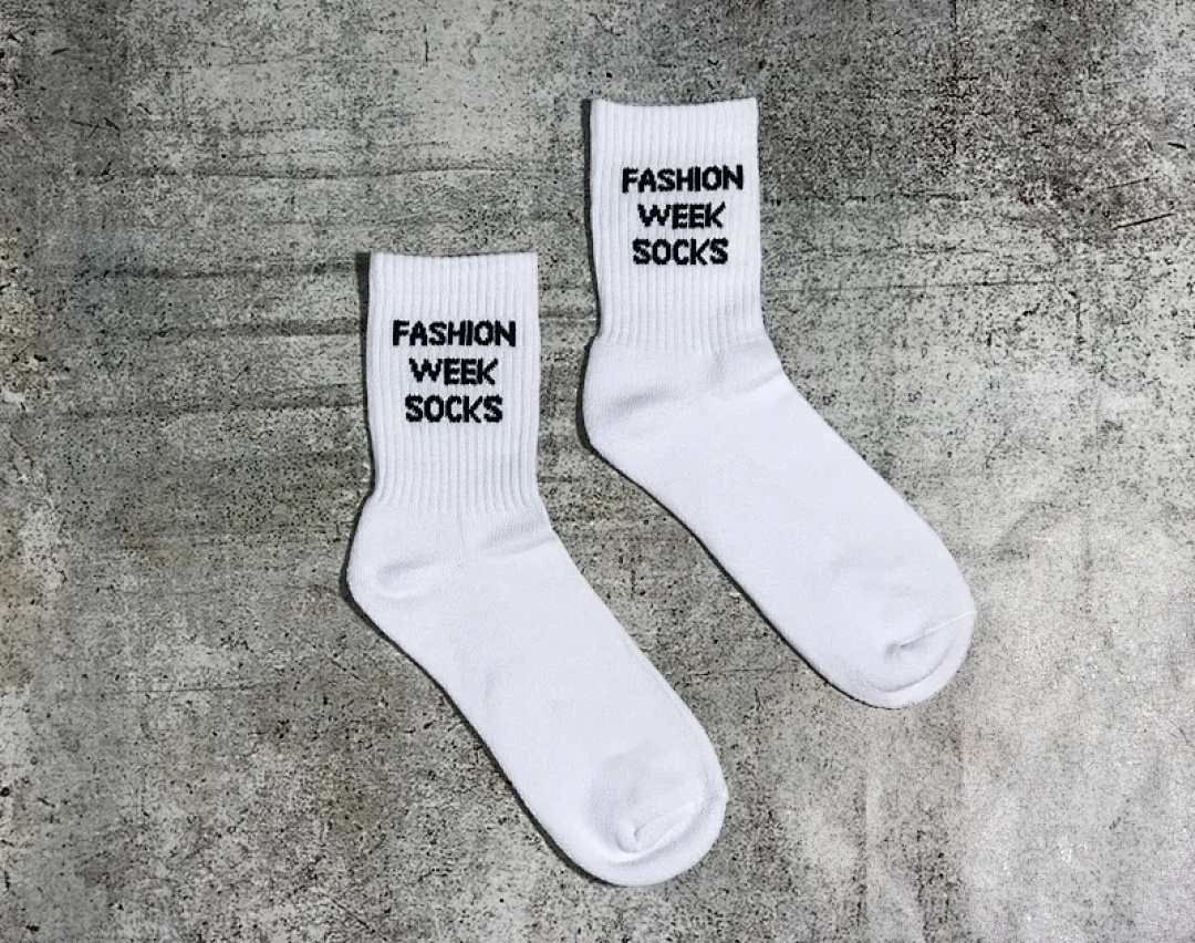 Accessiories Pause Fashion Week Socks Solid Cotton Fleece Sole Classic - Image 3