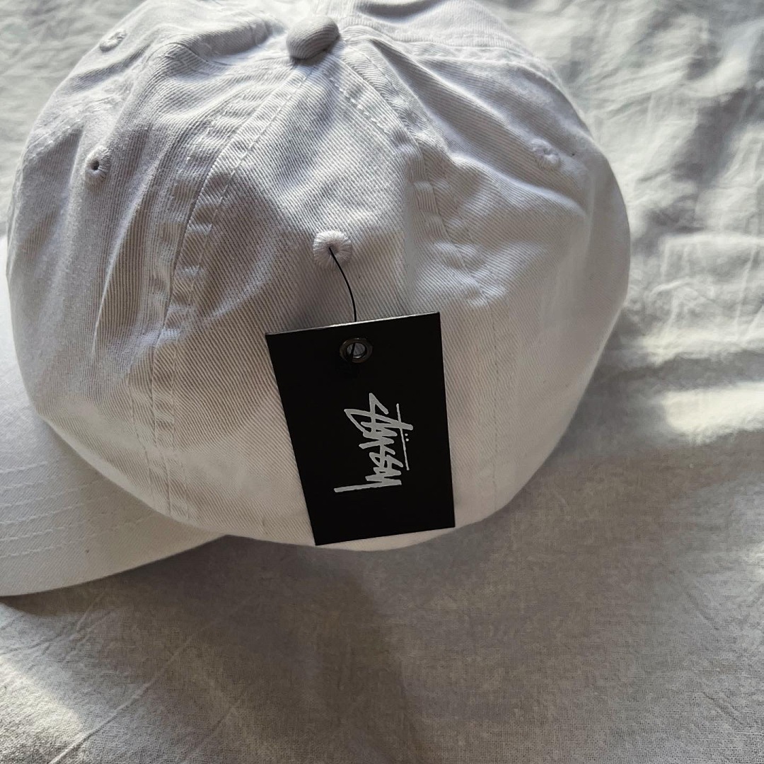 Hats STUSSY WHITE CAP (ZG^01) - Image 3