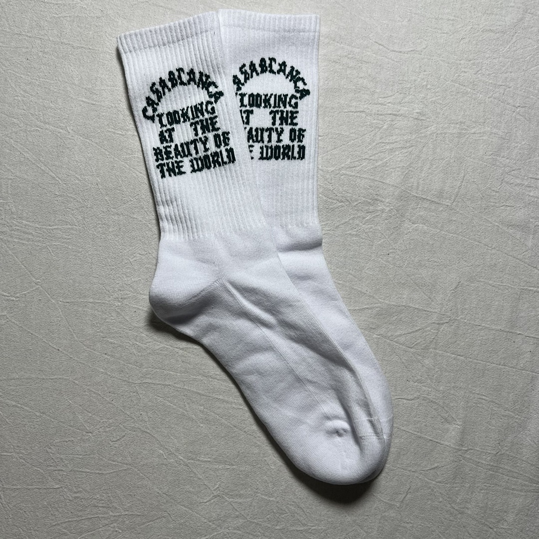 Accessiories Casablanca Casa Towel SOCKS -Beauty Of The World - Image 3