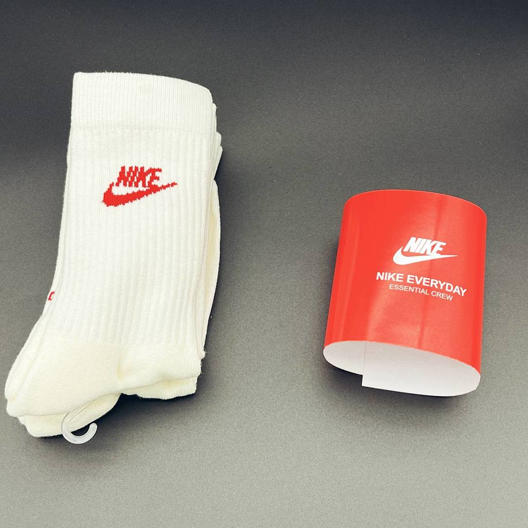 Accessiories NK 3 Color Beige Socks (Flat Bottom & Towel - Image 20