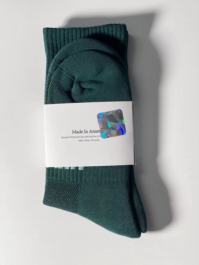 Accessiories 1:1 Hidden Socks Towel Bottom Blackish Green——Unique Correct Version - Image 13