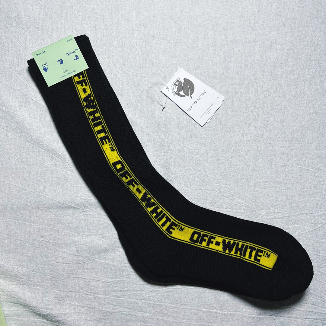 Accessiories OFF WHITE Industry Yellow Sock - Image 24