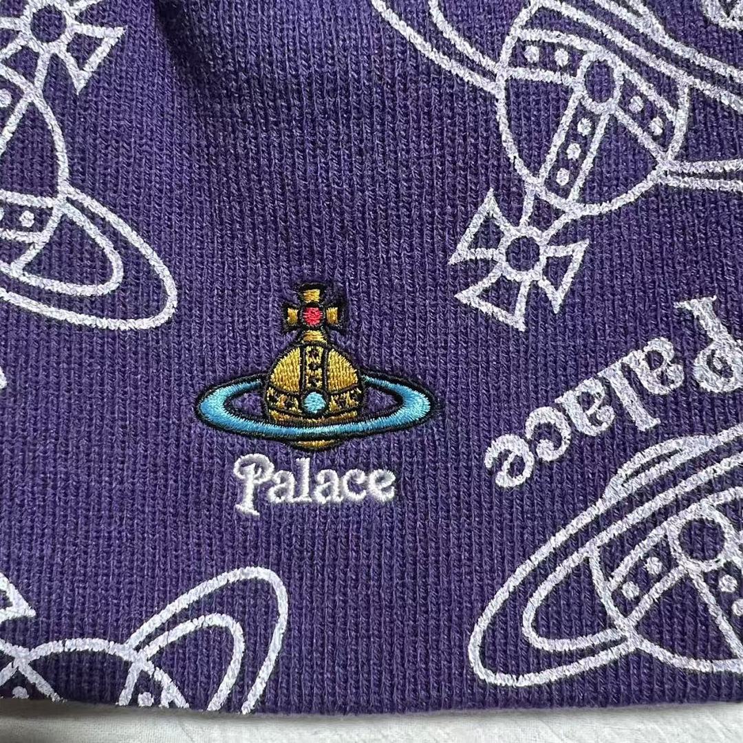 Hats PA X VIVIENNE Beanie (3Color. ——Black,Purple,Blue) - Image 13