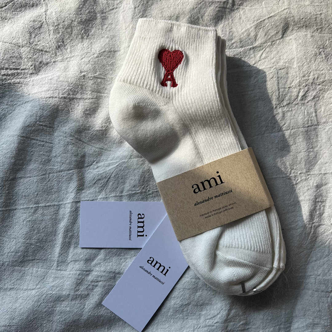 Accessiories 3 Pair A Set AMI Socks - Image 11