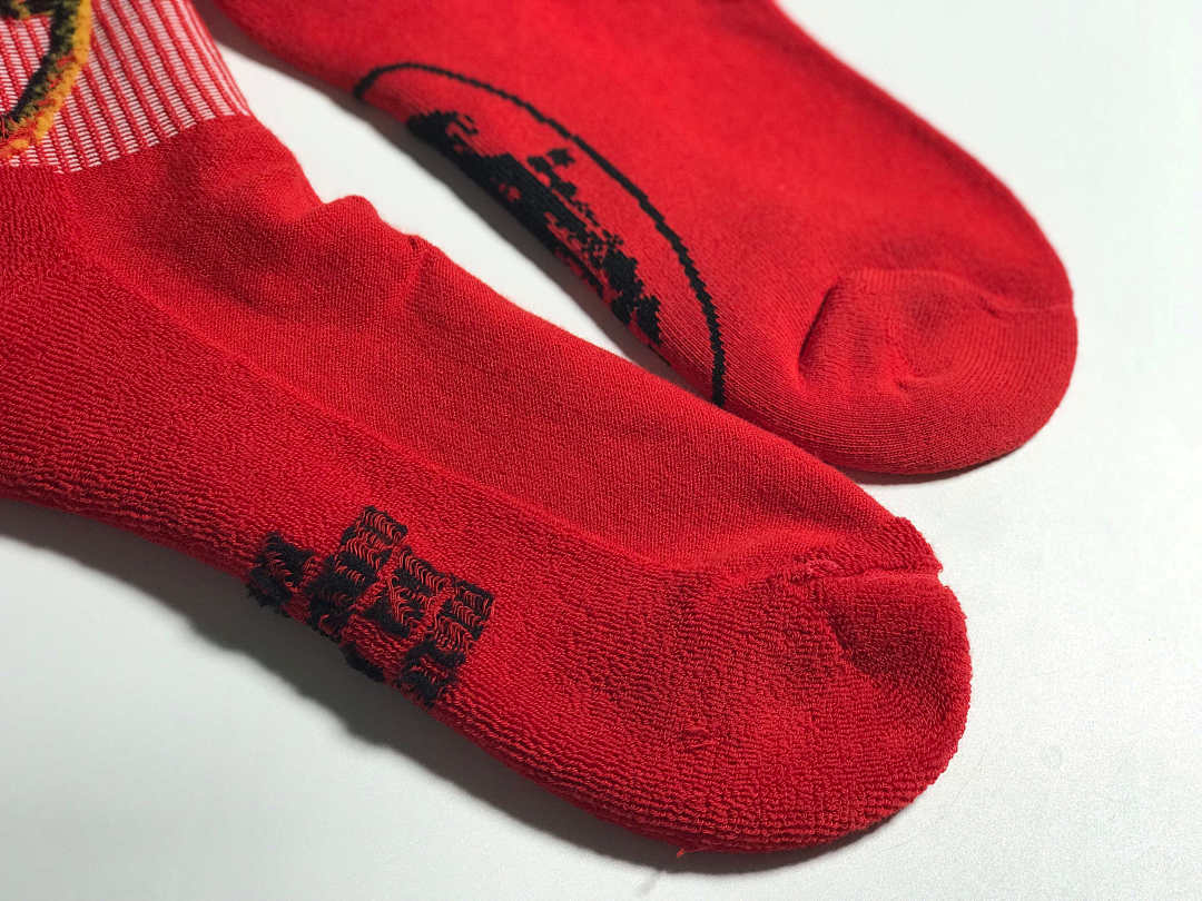 Accessiories Co 2022 Red And Green New Socks Towel Bottom - Image 12