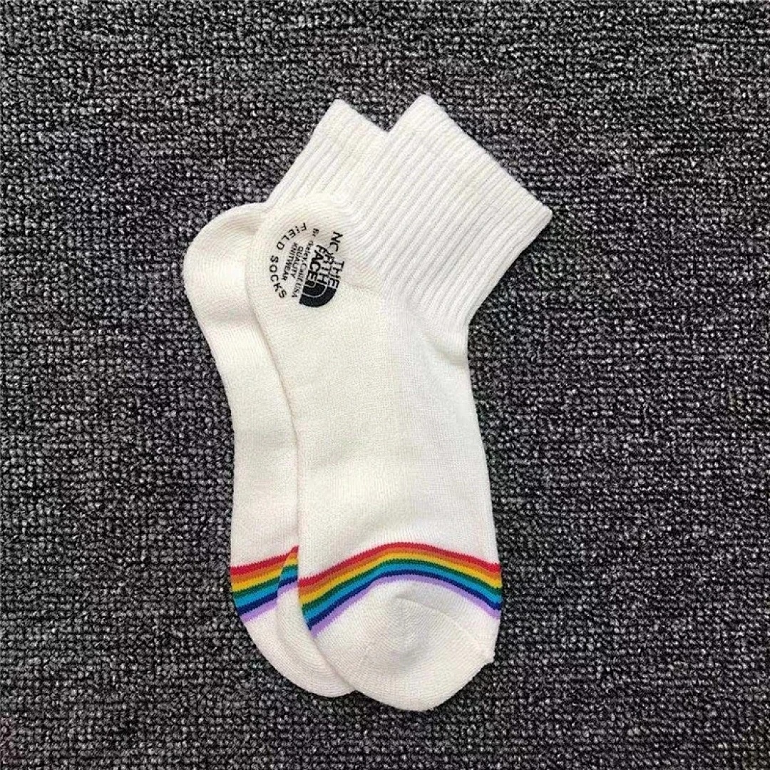 The North Face TNF Socks 2021 New Color Striped - Image 4