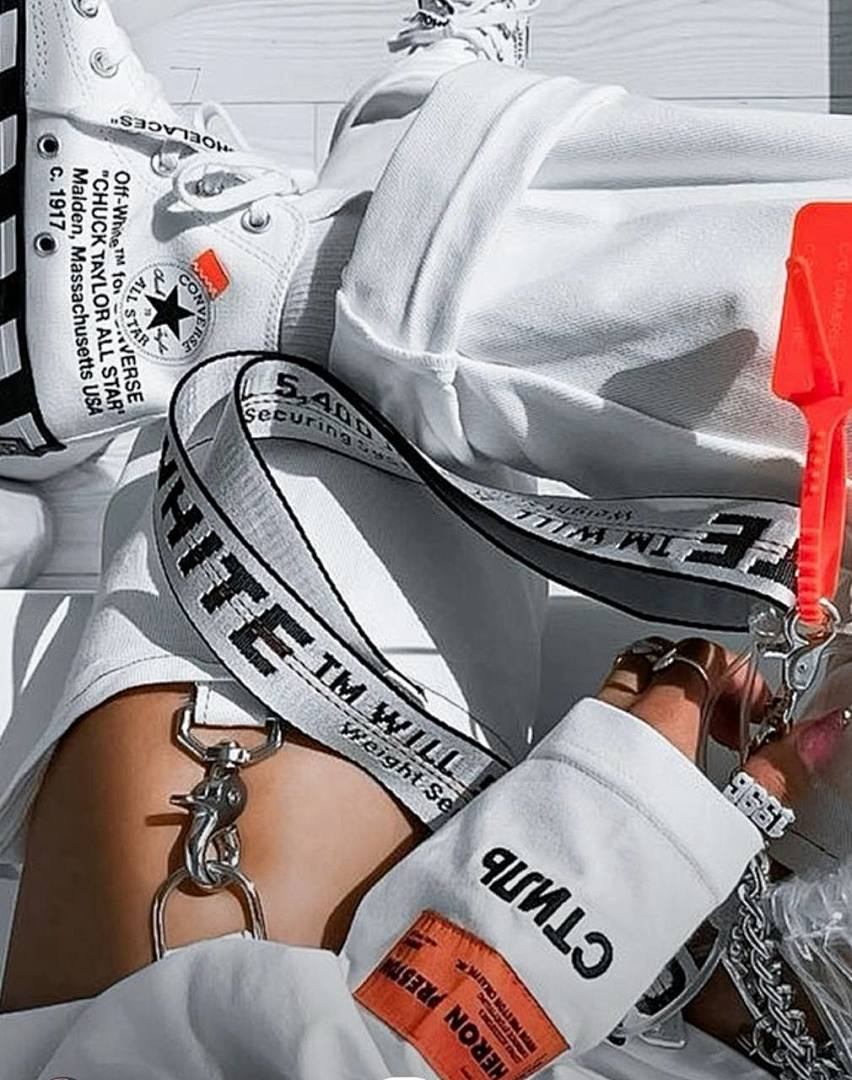 bag/homeware/accessories OFF WHITE Belt (200CM) - Image 4