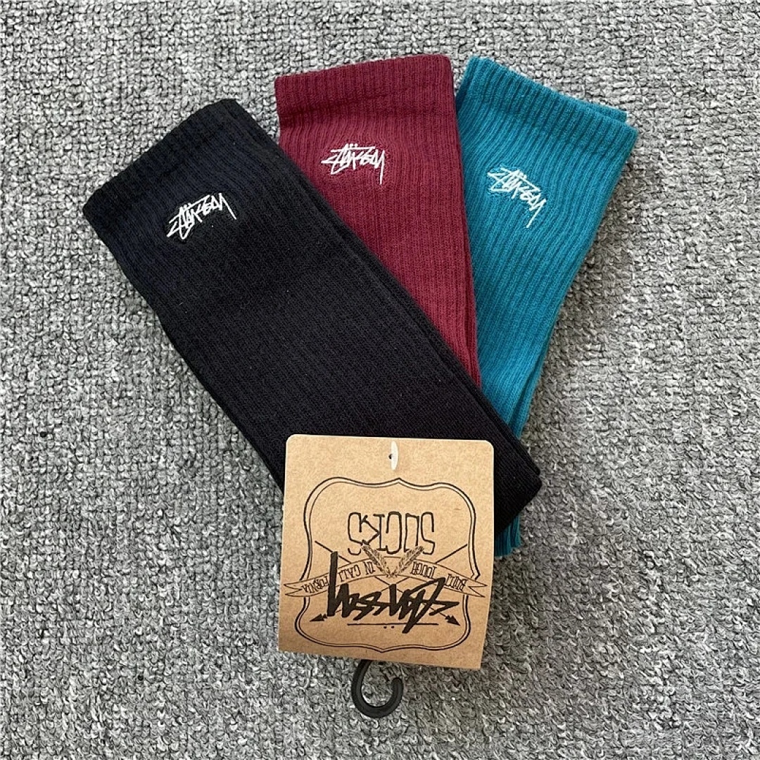 Accessiories Stussy Socks 3 Paris One Set - Image 6