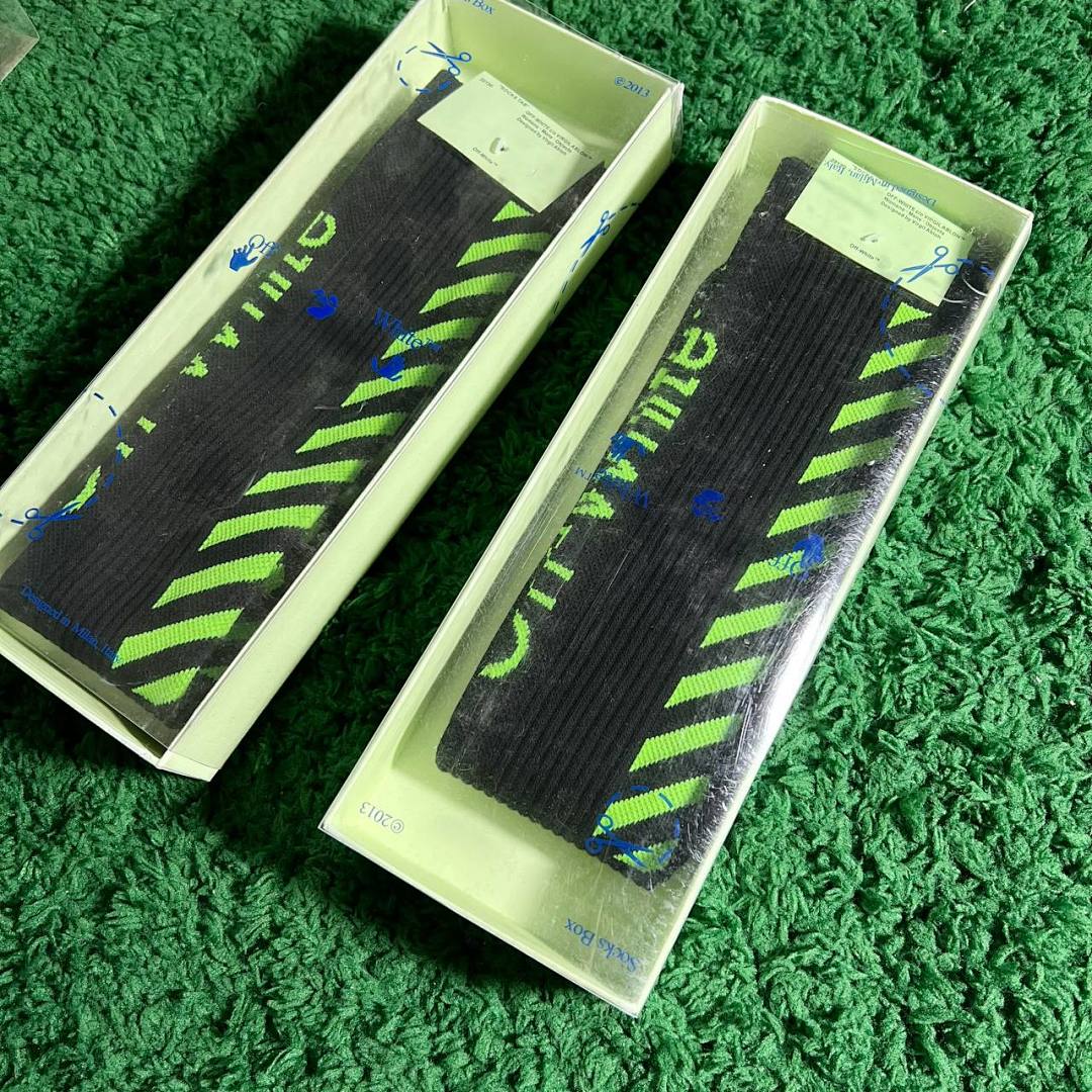 Accessiories OFF WHITE 19Ss Towel Socks With Box