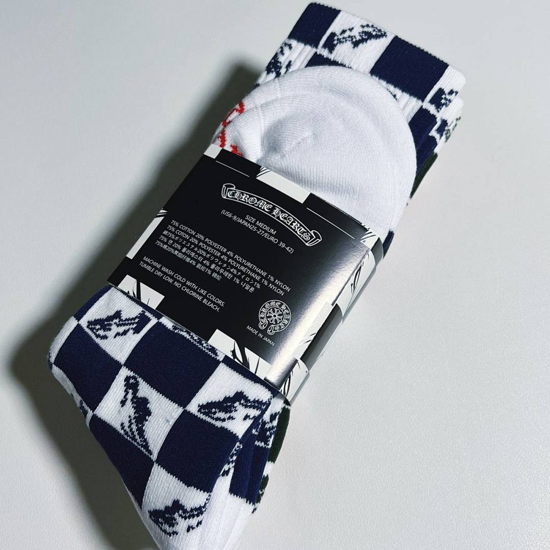 Chanel Update 1:1 Chrome Hearts Cell 2022 Towel Socks - Image 9