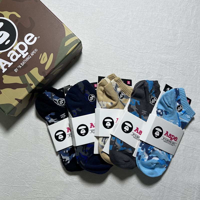 Bape APE Box Package Socks, photo 1