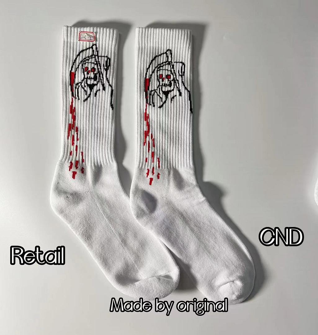 AMIRI 1:1 Amiri 2022 Death Socks With Tag - Image 6