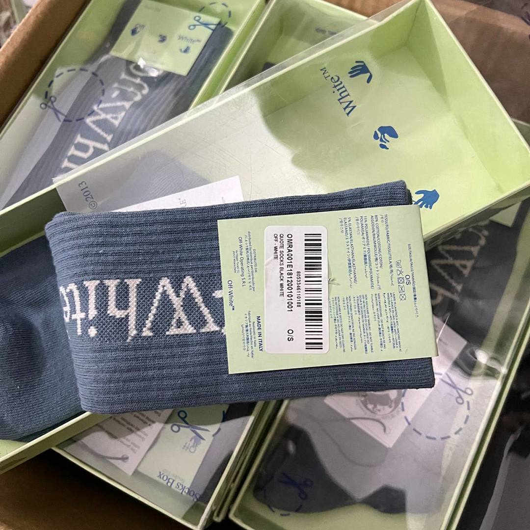Accessiories OFF WHITE 2023 NEW SOCKS 1: 1 - Image 6